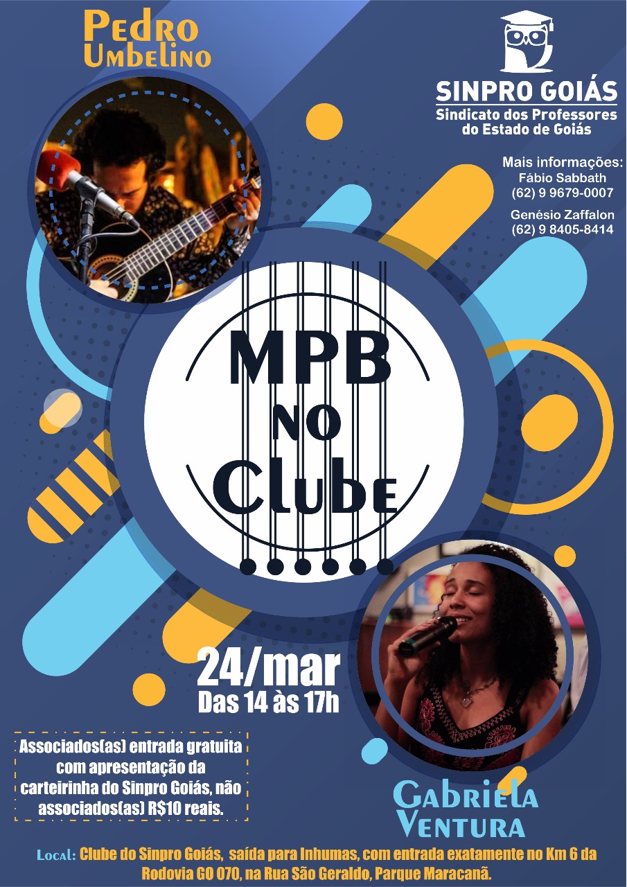 16.03.2018 MPB no Clube do Sinpro
