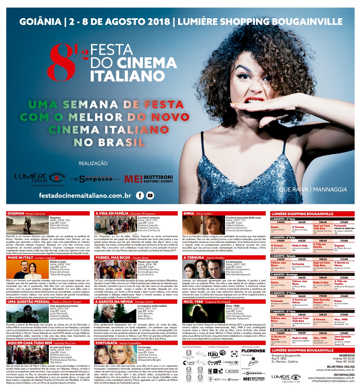 25.07.2018 8 Festa do Cinema Italiano