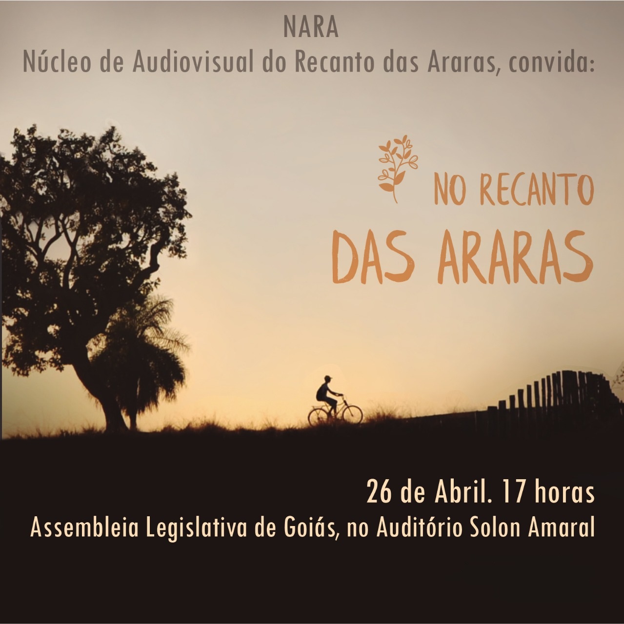 24.04.2019 Lancamento Filme No Recanto das Araras 2
