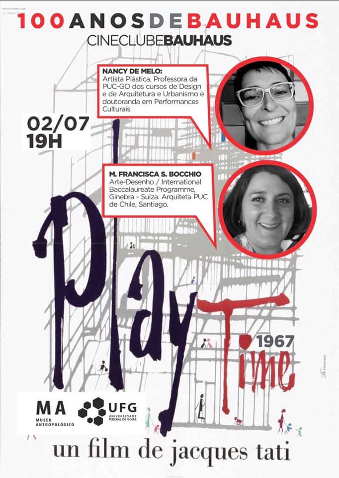 24.06.2019 100 anos de Bauhaus Profa Nancy Museu Antropologico