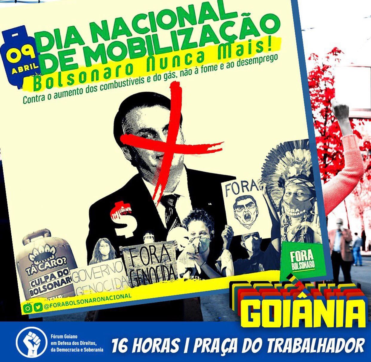 06.04.2022 Fora Bolsonaro 9 de abril